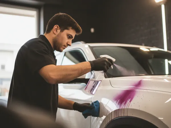 Descontaminación pintura de coches en Girona